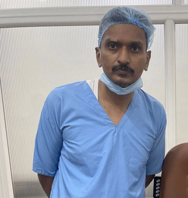 Dr. Ricky Mittal, ophthalmologist at R.M. Eye Centre